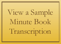 View a Sample Minute Book Transcription